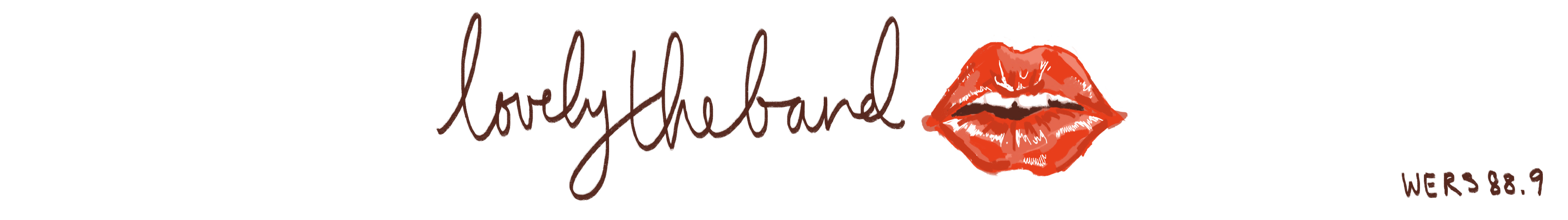 Lovelytheband Graphic by Nicole Bae