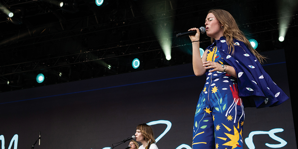 maggie Maggie Rogers at Boston Calling - Courtesy of Jacob Cutler