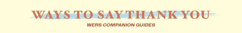 ways to say thank you - blog banner ways to say thank you - blog banner