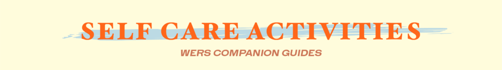 self care activities - blog banner self care activities - blog banner