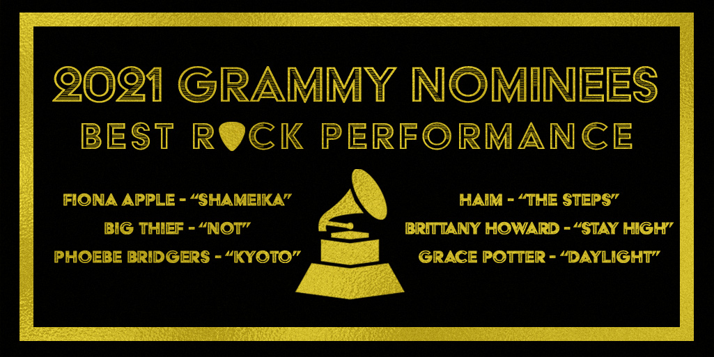 Grammy Nominations for Best Rock Performance - Vimarsana News